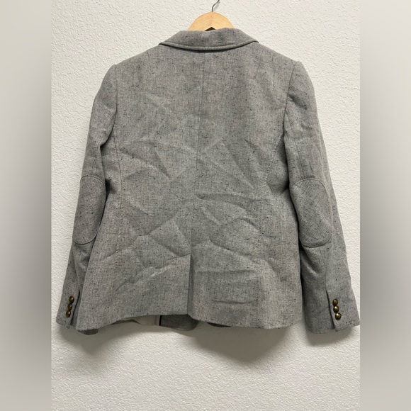 *Banana Republic Women’s Jacket Blazer Grey Preppy 12 P Petite - Picture 10 of 10